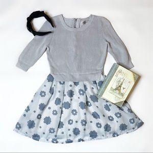 Japanese Rirandture Mock Two Piece Dress - Size Small